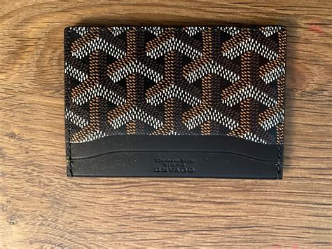 goyard st sulpice card|goyard card holder price.